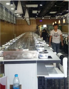 金熙旺自助回转火锅旋转火锅火锅店餐饮设备传送带